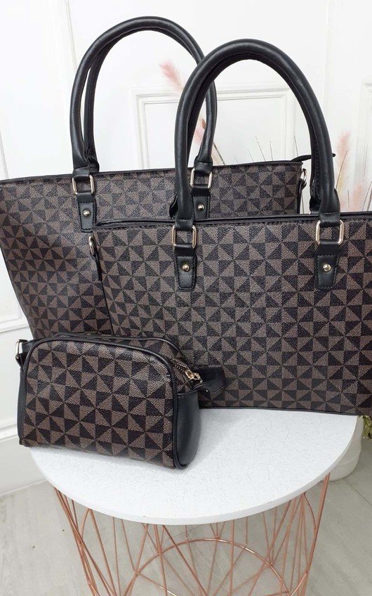 Farrah 3 in 1 Printed Handbag Farrah 3 in 1 Printed Handbag