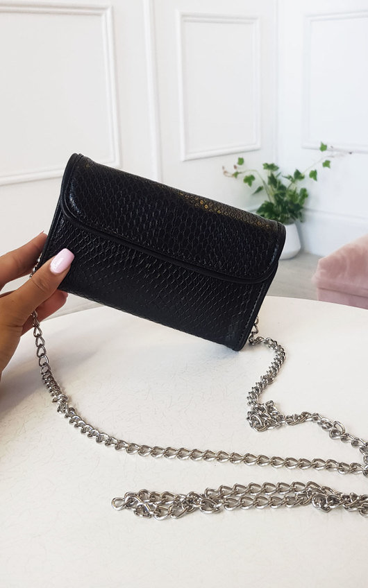 Gina Faux Leather Croc Print Handbag Gina Faux Leather Croc Print Handbag