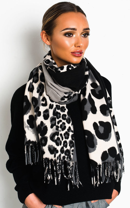 Hallie Leopard Print Shawl Hallie Leopard Print Shawl
