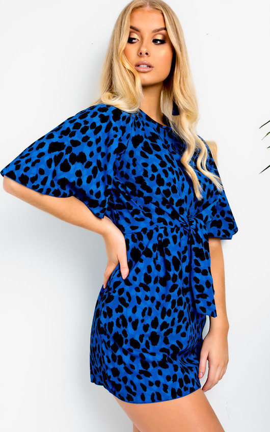 Heather Animal Print Shift Dress Heather Animal Print Shift Dress