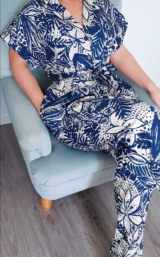 Kara Printed Jumpsuit Kara Printed Jumpsuit