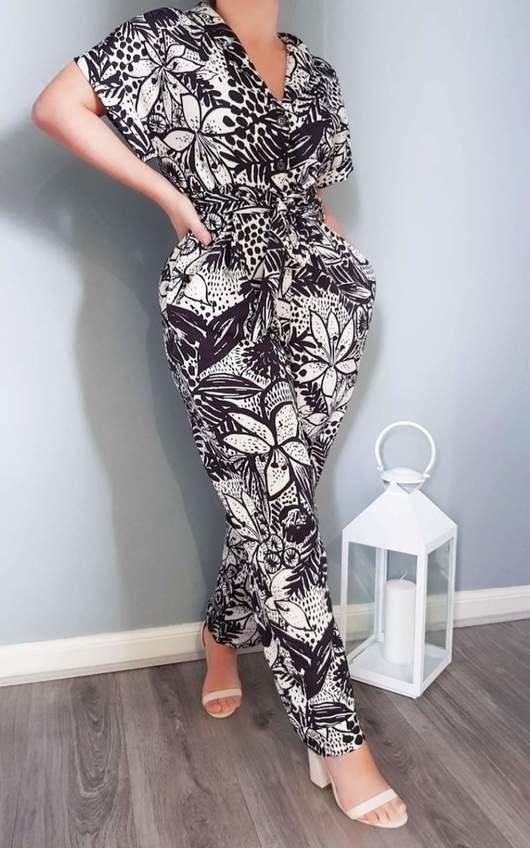 Kara Printed Jumpsuit Kara Printed Jumpsuit