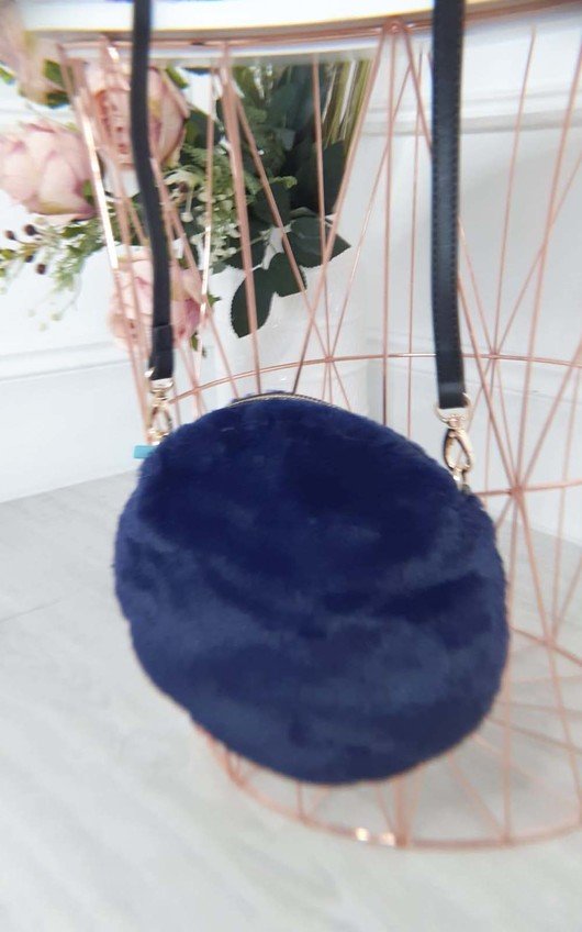 Kate Fluffy Round Crossbody Bag Kate Fluffy Round Crossbody Bag