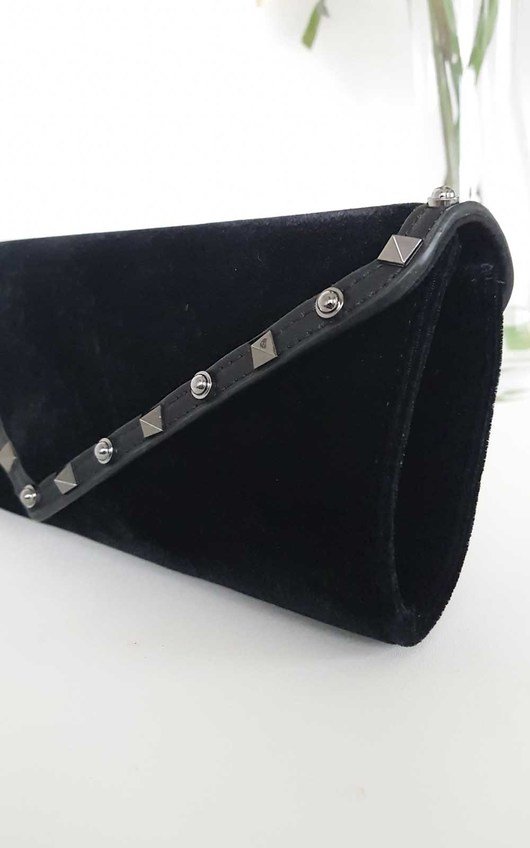 Kazia Velvet Envelope Clutch Kazia Velvet Envelope Clutch