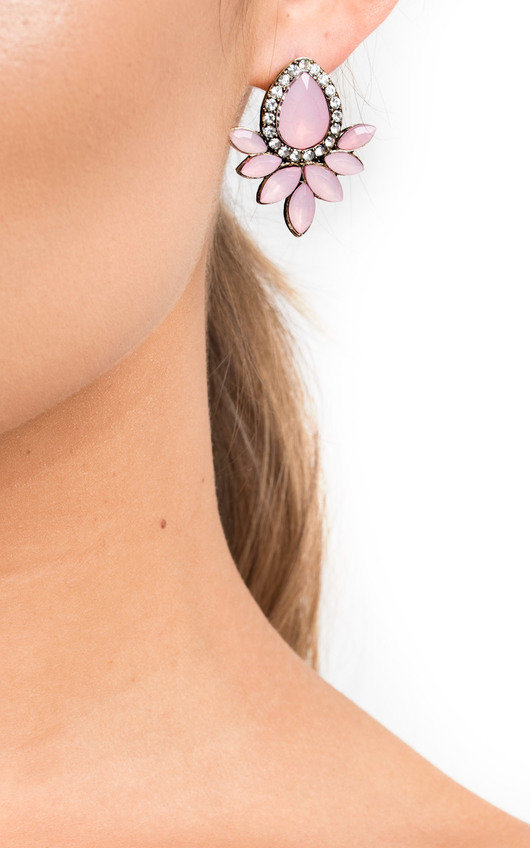 Kerrie Diamante Drop Earrings Kerrie Diamante Drop Earrings