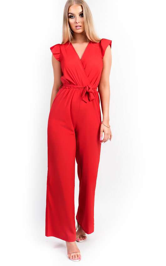 Kerry Belted Wide Leg Jumpsuit Kerry Belted Wide Leg Jumpsuit