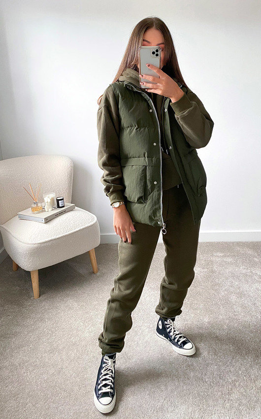 Koko Three Piece Lounge Set with Gilet Co-ord Koko Three Piece Lounge Set with Gilet Co-ord