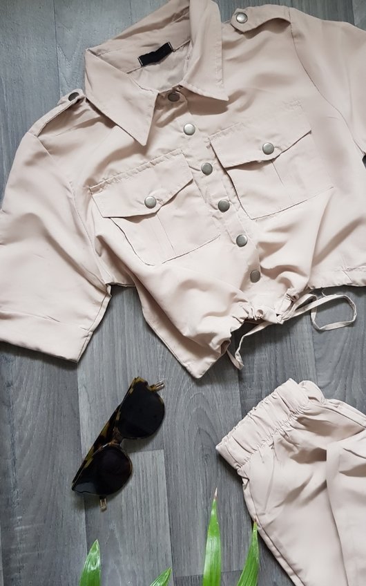 Kye Cargo Shirt and Joggers Co-Ord Kye Cargo Shirt and Joggers Co-Ord