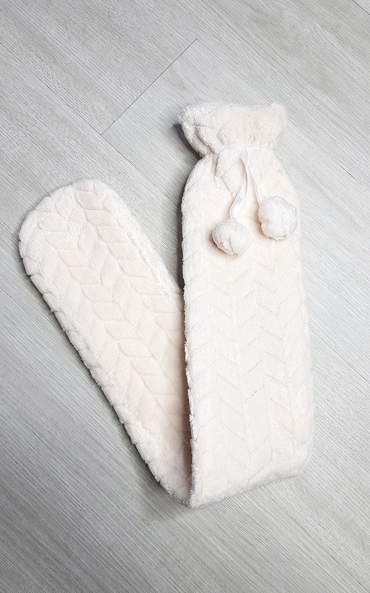 Lanah Long Faux Fur Hot Water Bottle Lanah Long Faux Fur Hot Water Bottle