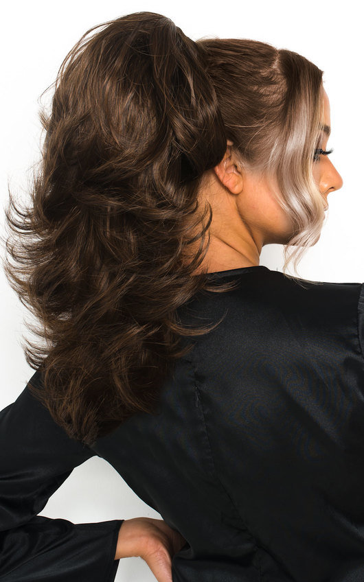 Layla Layered Curly Ponytail Hair Extensions Layla Layered Curly Ponytail Hair Extensions