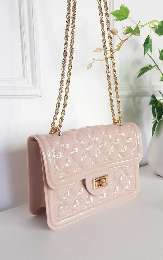Lottie Quilted Chain Detail Handbag Lottie Quilted Chain Detail Handbag