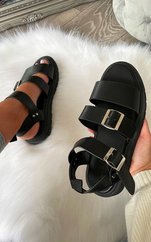 Lucinda Strappy Buckle Ankle Fastening Sandals Lucinda Strappy Buckle Ankle Fastening Sandals