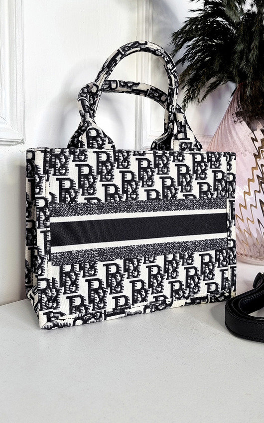 Lucy Printed Canvas Tote Bag Lucy Printed Canvas Tote Bag