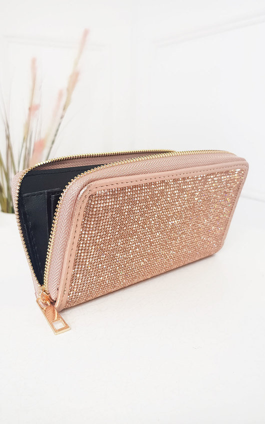 Luv Diamante Zip Purse Luv Diamante Zip Purse