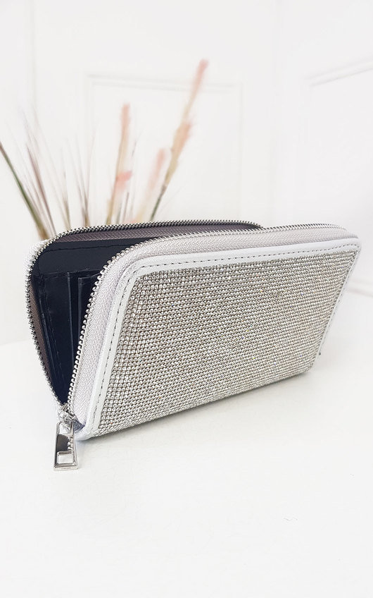 Luv Diamante Zip Purse Luv Diamante Zip Purse