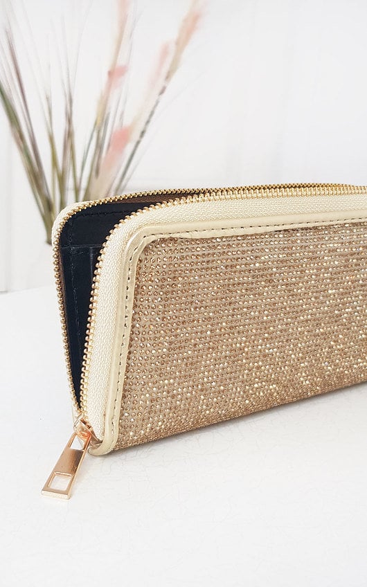 Luv Diamante Zip Purse Luv Diamante Zip Purse