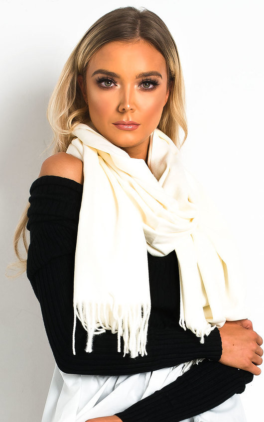 Meg Tassel Detail Scarf Meg Tassel Detail Scarf
