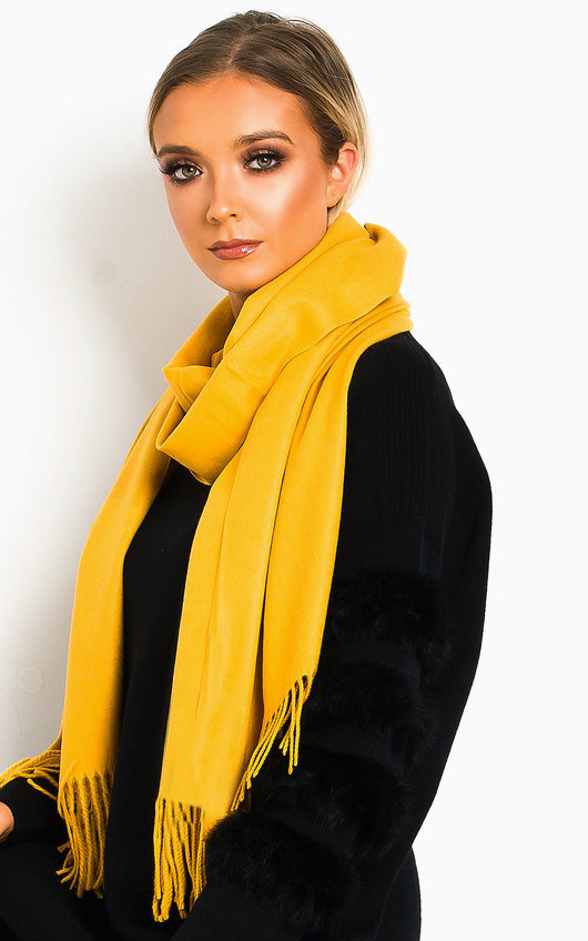 Meg Tassel Detail Scarf Meg Tassel Detail Scarf