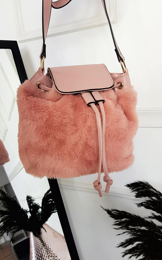 Michelle Faux Fur Shoulder Bag Michelle Faux Fur Shoulder Bag