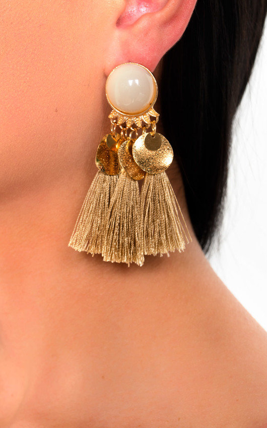 Nancy Tassel Drop Earrings Nancy Tassel Drop Earrings