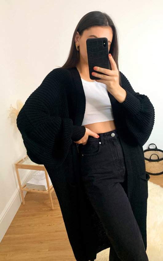 Naya Longline Knitted Cardigan Naya Longline Knitted Cardigan