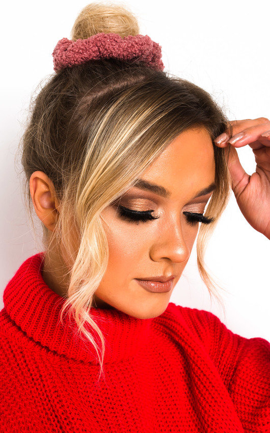Ola Teddy Style Hair Scrunchie Ola Teddy Style Hair Scrunchie