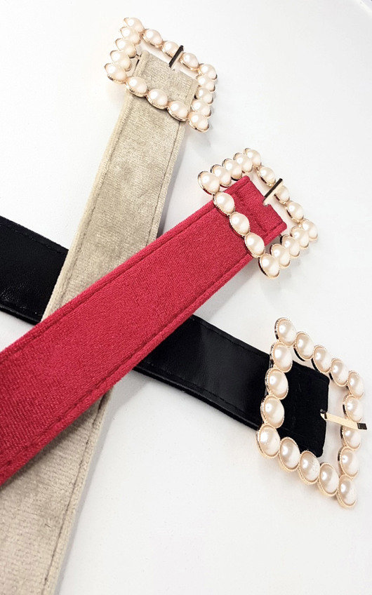 Pippa Pearl Buckle Belt Pippa Pearl Buckle Belt