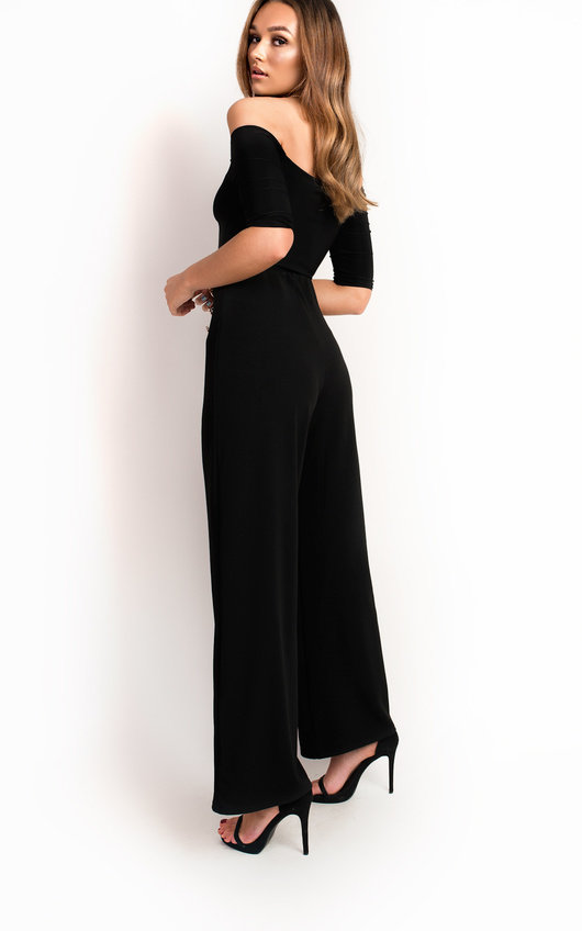 Polly High Waist Button Wide Leg Trousers Polly High Waist Button Wide Leg Trousers