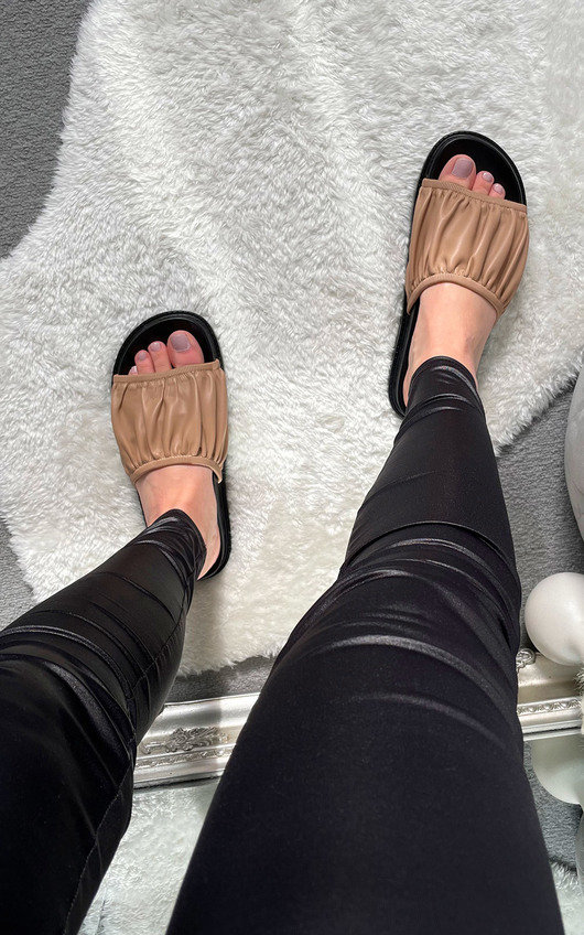 Rachel Ruched Slider Rachel Ruched Slider