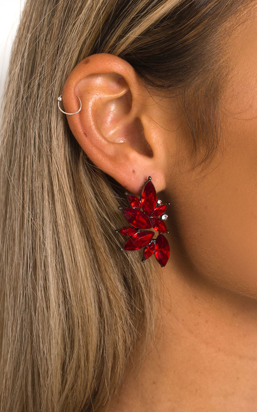Rose Diamante Earrings Rose Diamante Earrings
