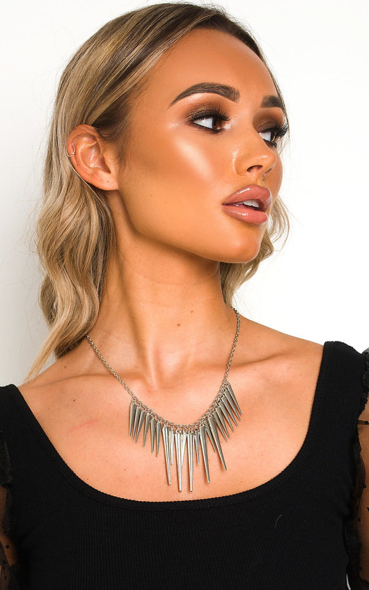 Roxy Spikey Choker Necklace Roxy Spikey Choker Necklace