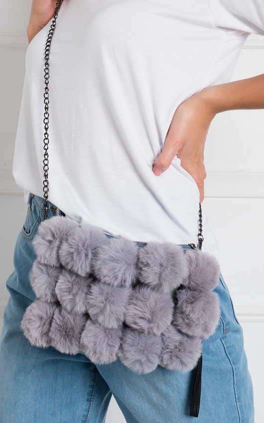 Rylan Cross Body Pom Pom Handbag Rylan Cross Body Pom Pom Handbag