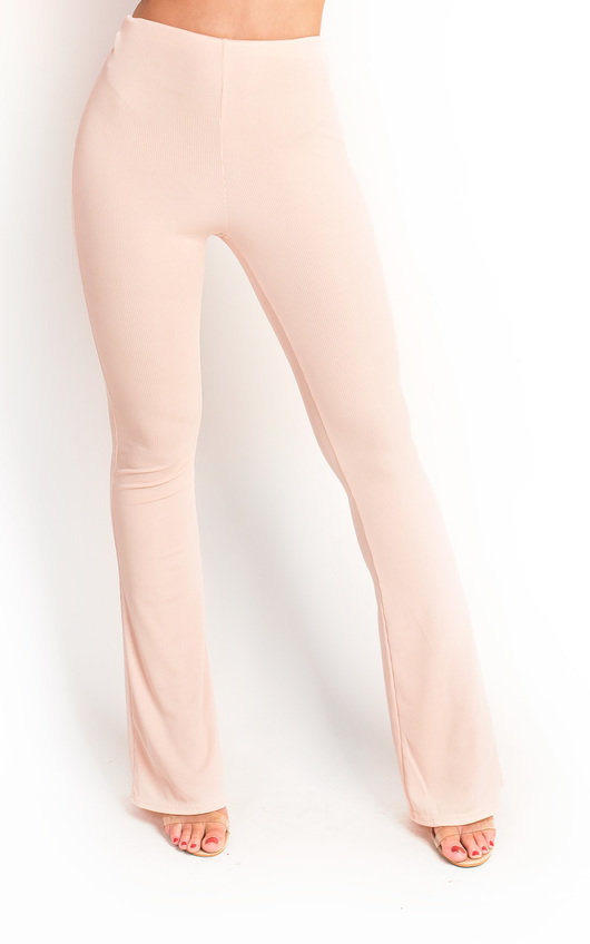 Sabrina Ribbed Flared Trousers Sabrina Ribbed Flared Trousers