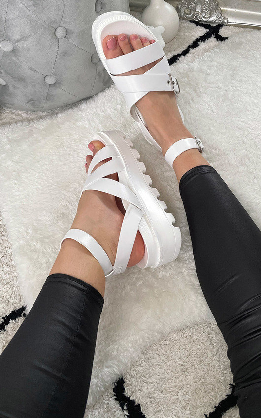 Sabrina Strappy Buckle Sandals Sabrina Strappy Buckle Sandals