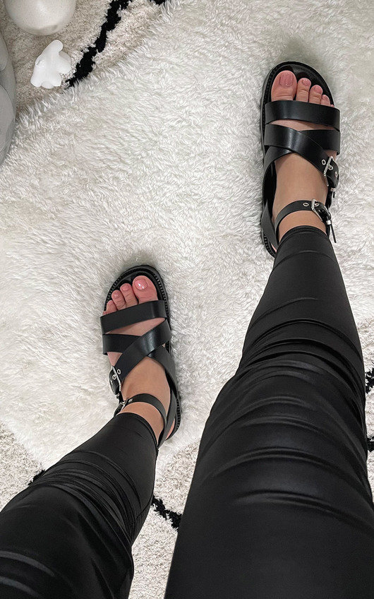 Sabrina Strappy Buckle Sandals Sabrina Strappy Buckle Sandals