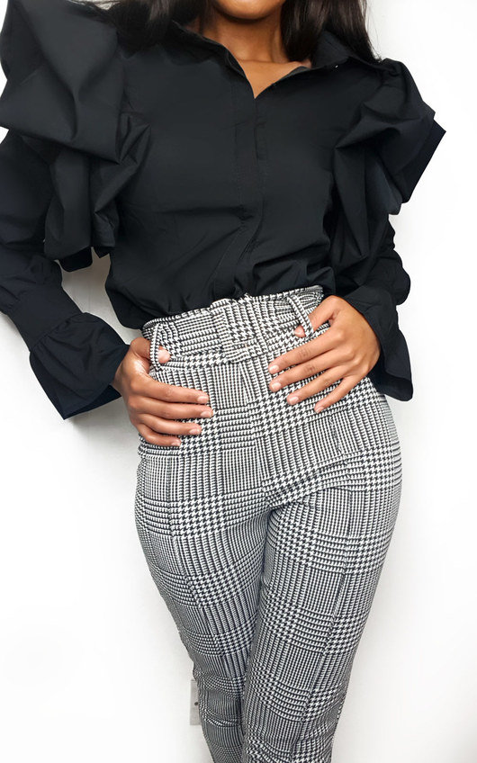 Sanah Paperbag Tailored Trousers Sanah Paperbag Tailored Trousers