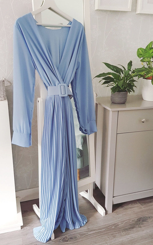 Sara Belted Pleated Jumpsuit Sara Belted Pleated Jumpsuit