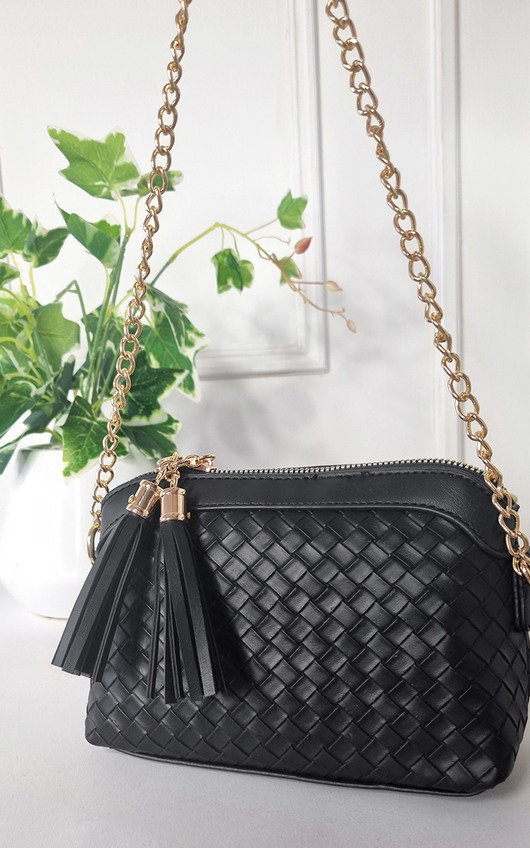 Sarena Faux Leather Quilted Handbag Sarena Faux Leather Quilted Handbag