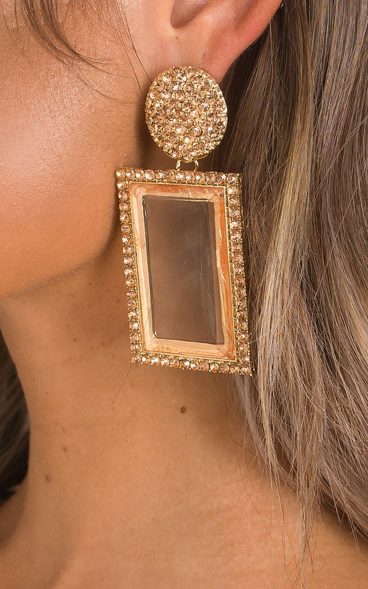 Serena Diamante Drop Earrings 