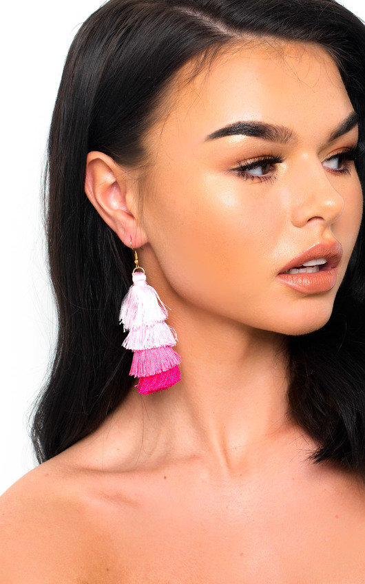 Sofiana Tassel Chandelier Earrings Sofiana Tassel Chandelier Earrings