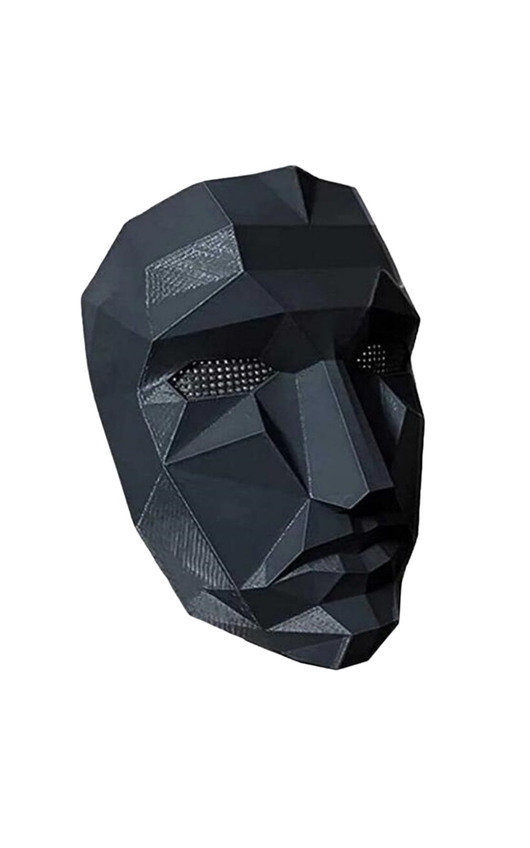 Squid Game Abstract Face Mask Squid Game Abstract Face Mask
