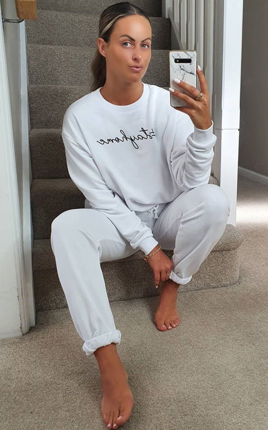 Stay Home Slogan Lounge Co-ord Stay Home Slogan Lounge Co-ord