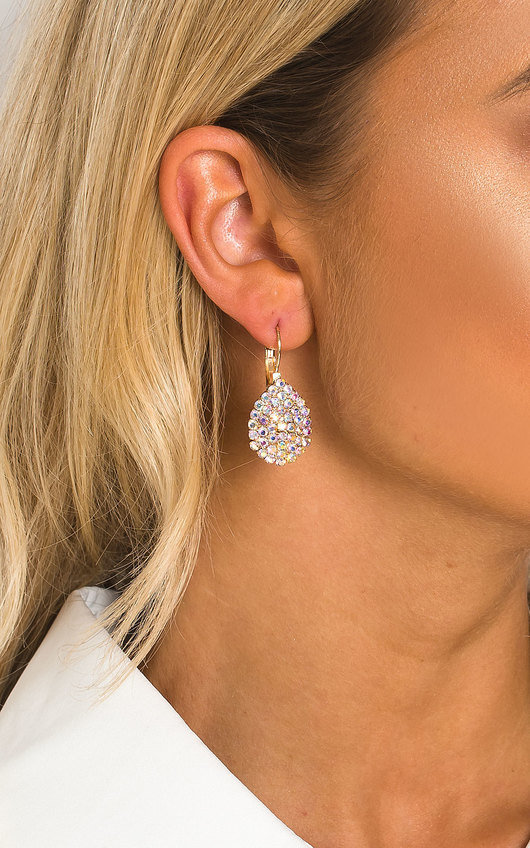 Xanthe Diamante Drop Earrings Xanthe Diamante Drop Earrings