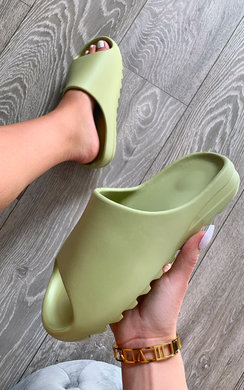 womens green sandals uk