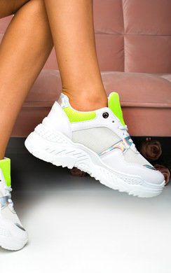 neon green trainers womens