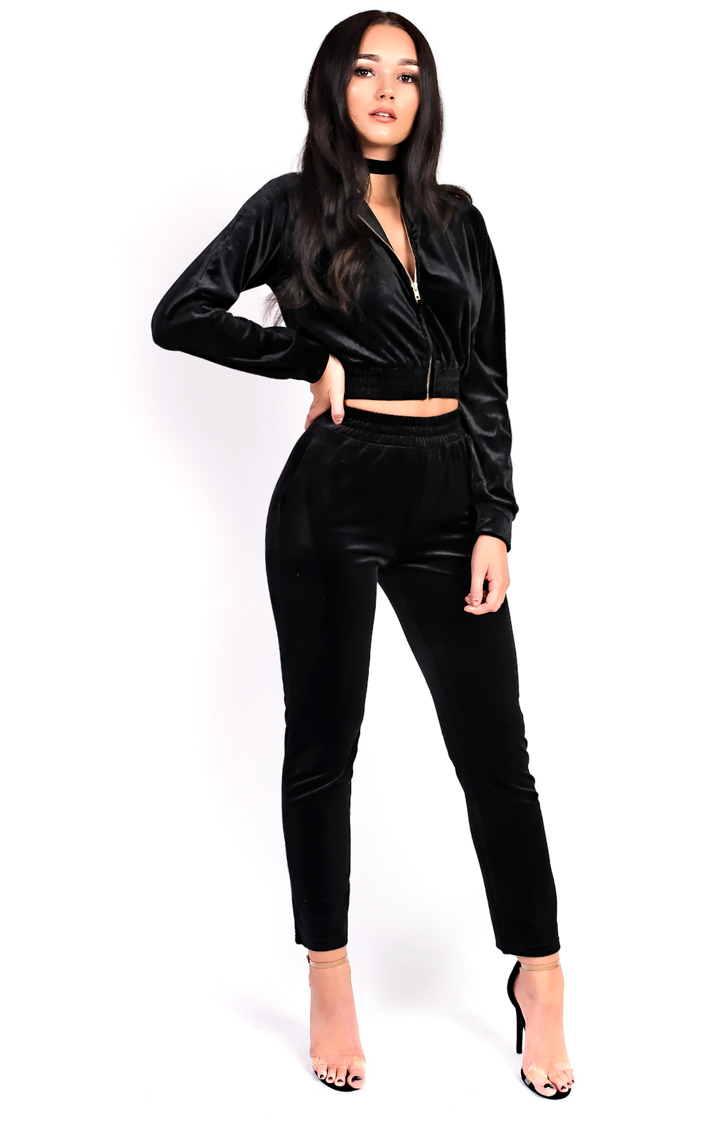 Paris Velour Tracksuit Thumbnail Paris Velour Tracksuit Thumbnail
