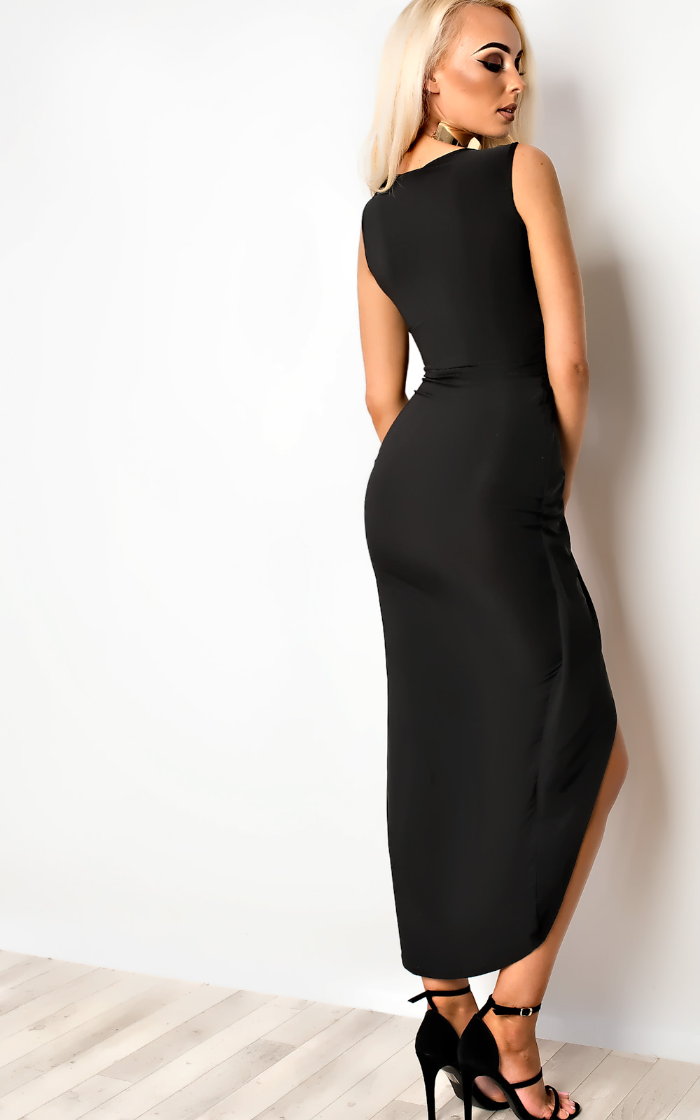 Milan Slinky Ruched Dress Thumbnail Milan Slinky Ruched Dress Thumbnail