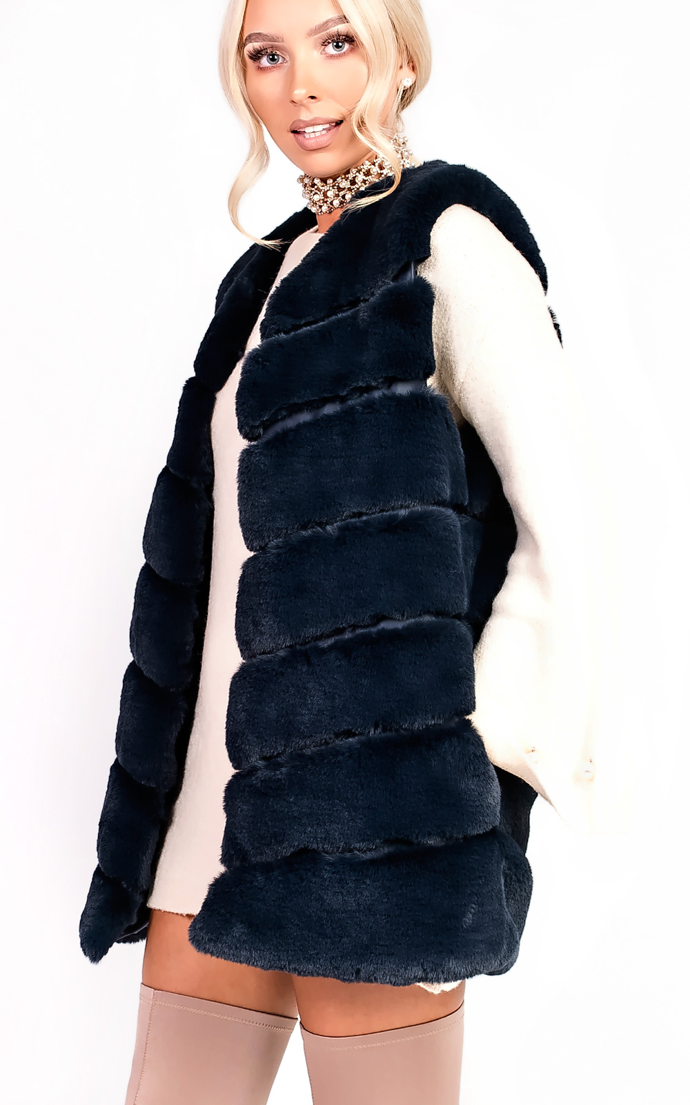 Vanessa Faux Fur Waistcoat Vanessa Faux Fur Waistcoat