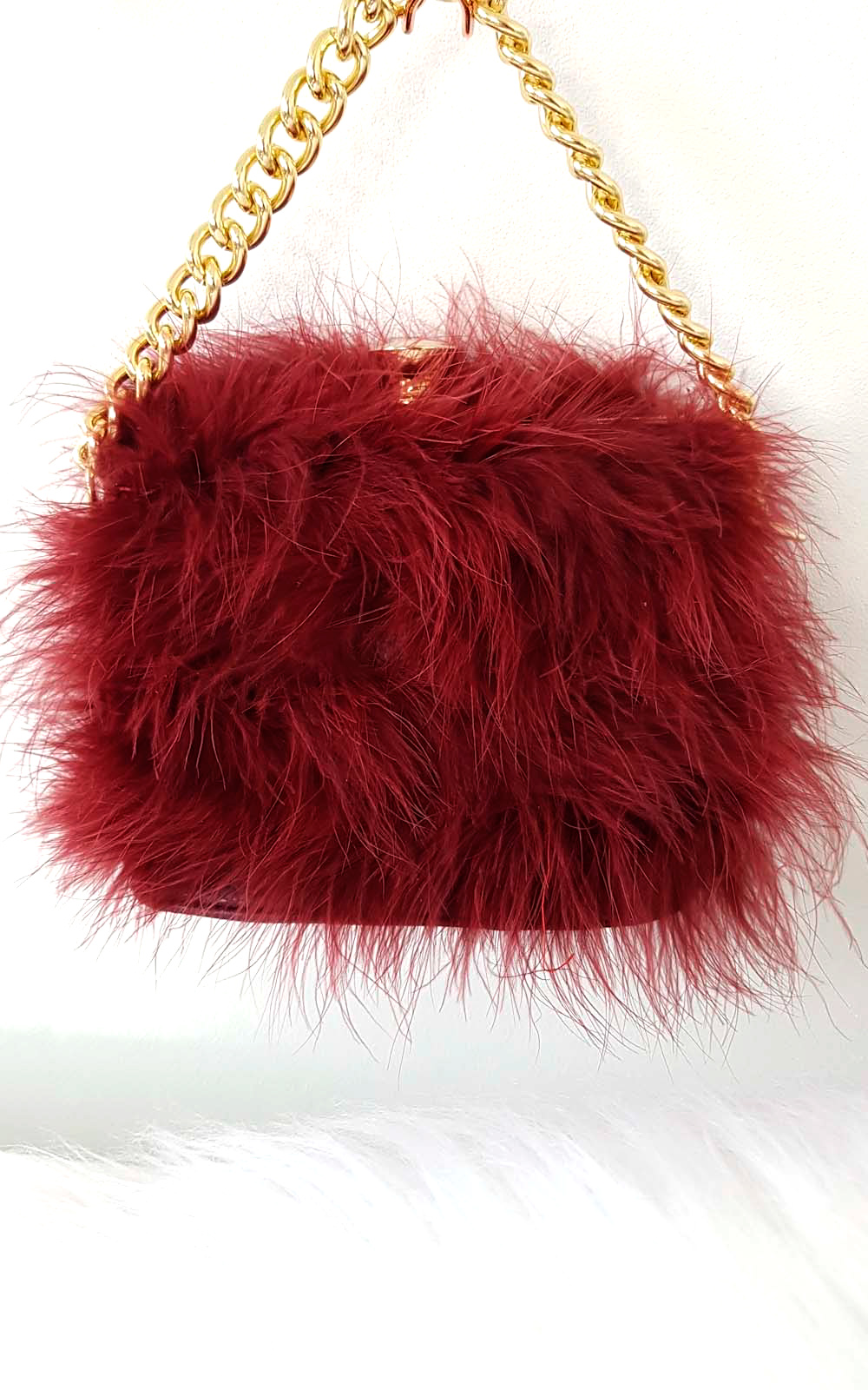 Lyla Feather Shoulder Bag Thumbnail