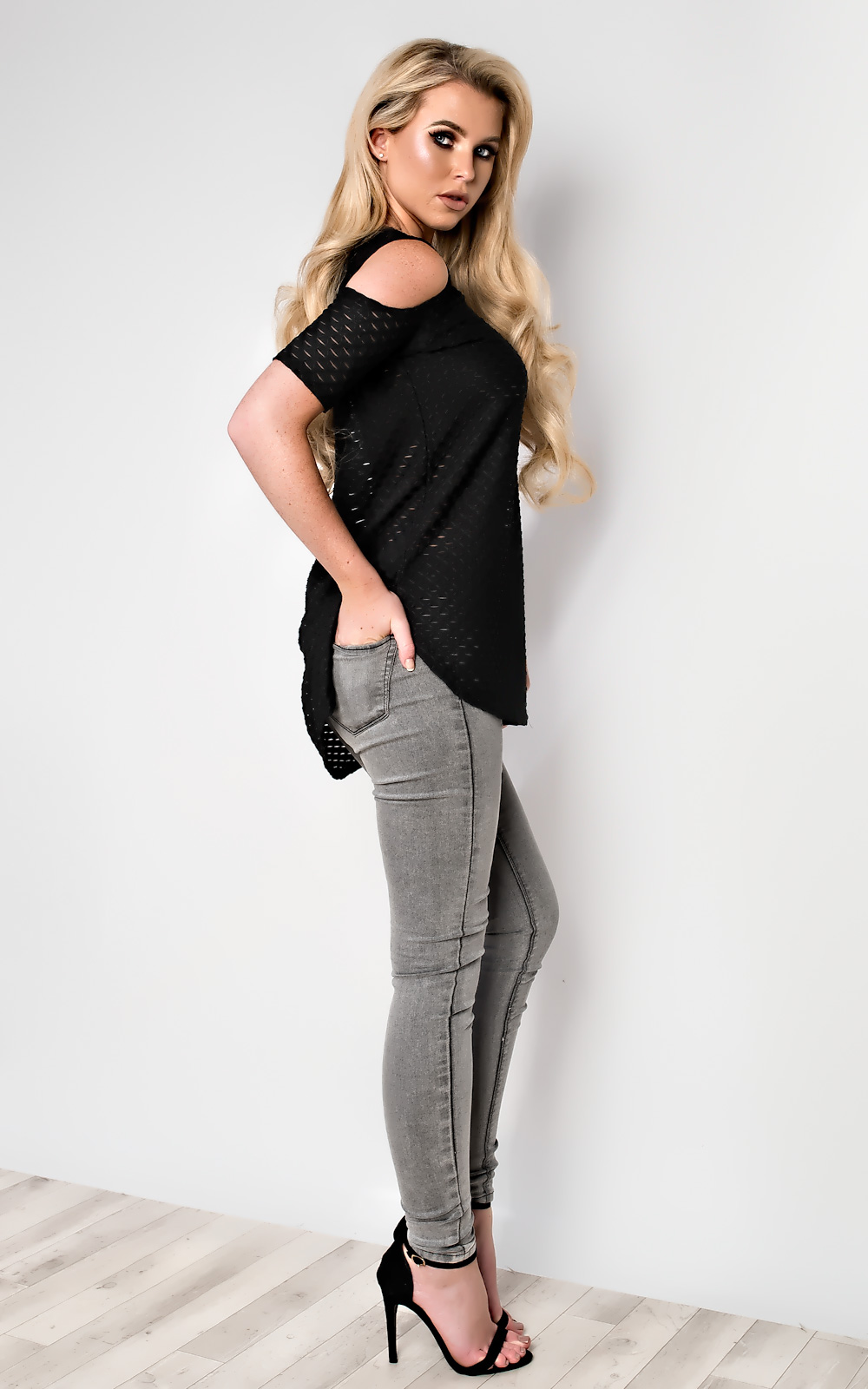 Aisling Cold Shoulder Top Thumbnail Aisling Cold Shoulder Top Thumbnail